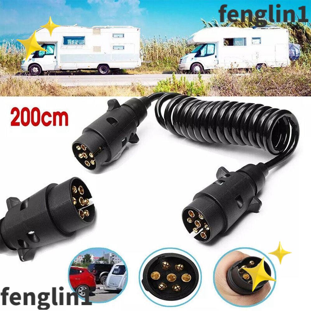 FENG Trailer Connector, Extension 2M 7 Pin Trailer Extension Cable