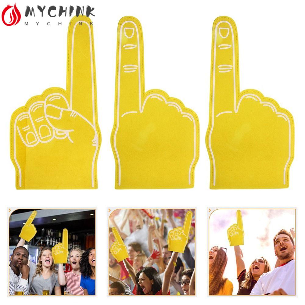 CHINK 1Pcs Giant Foam Finger, Foam Cheerleading Inspiring Cheering Hand ...