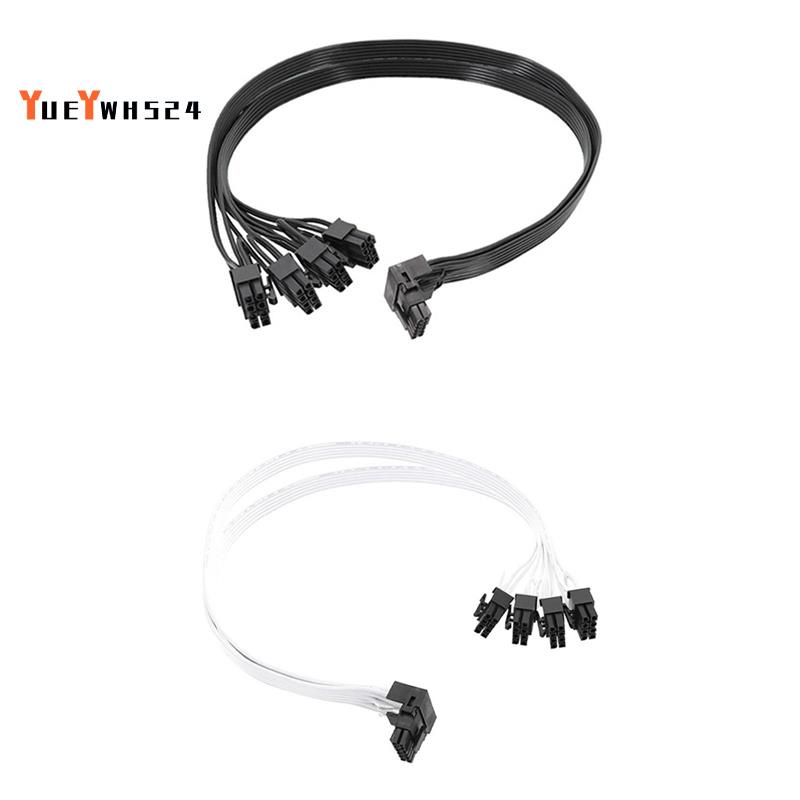 4XCPU 8Pin To 16Pin Male Video Card Extension Cable PCIE 5.0 12VHPWR