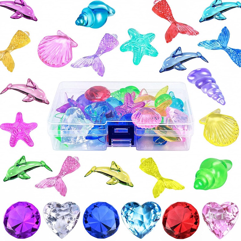BCF 26Piece Diving Jewel Pool Toy, Diving Toy For Children, Summer