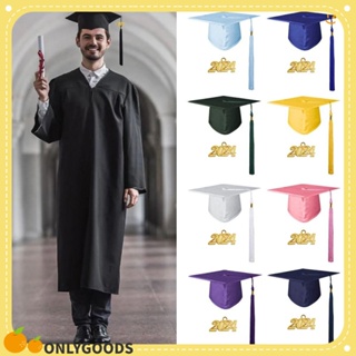Tinksky Unisex Adult Graduation Cap with Tassel Adjustable (Black Yellow)