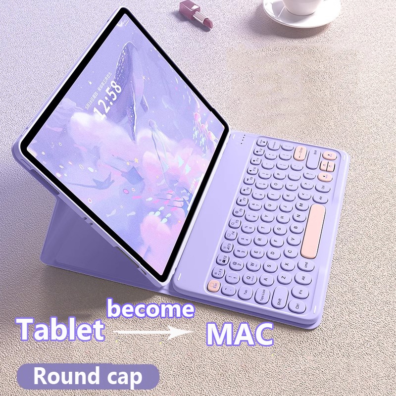 Tablet Cover per Huawei MatePad Air 11,5, Cute Cartoon Cat Pusheen