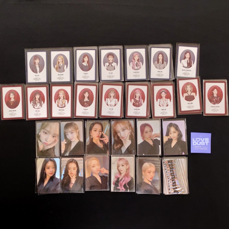 IZ*ONE ONE-REELER POB PHOTOCARDS & ILLUST CARDS | Shopee Malaysia