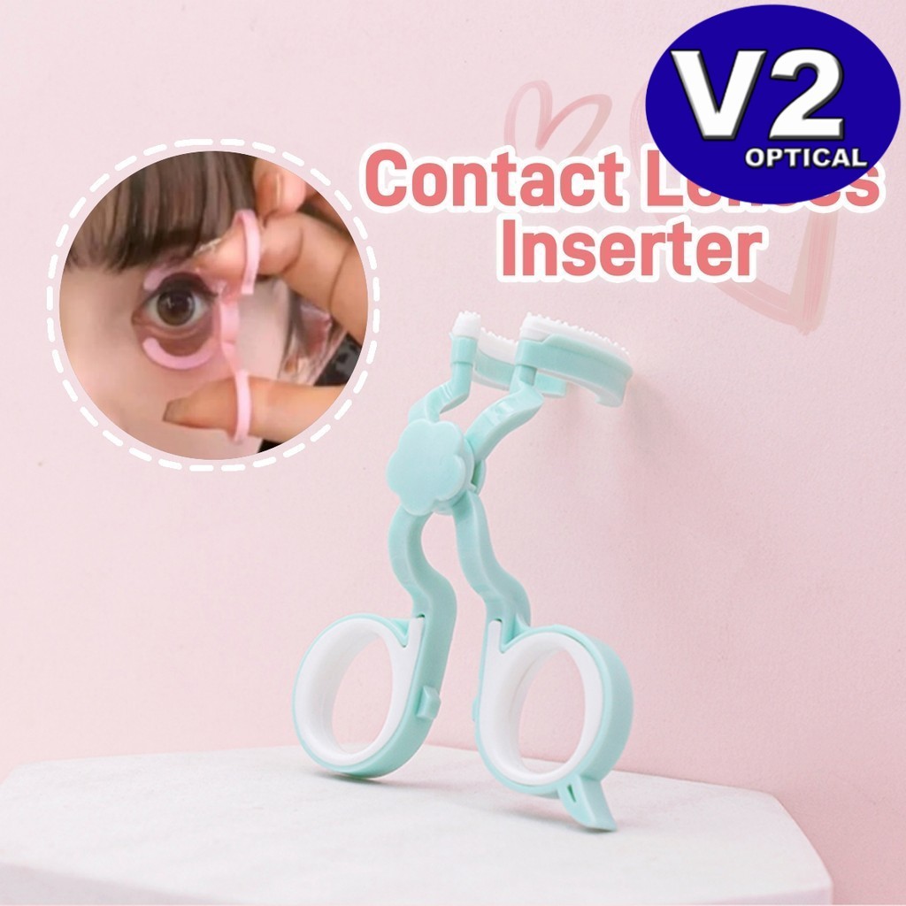Contact Lenses Inserter Remover Eye Care Forcep Plastic Soft Tip ...