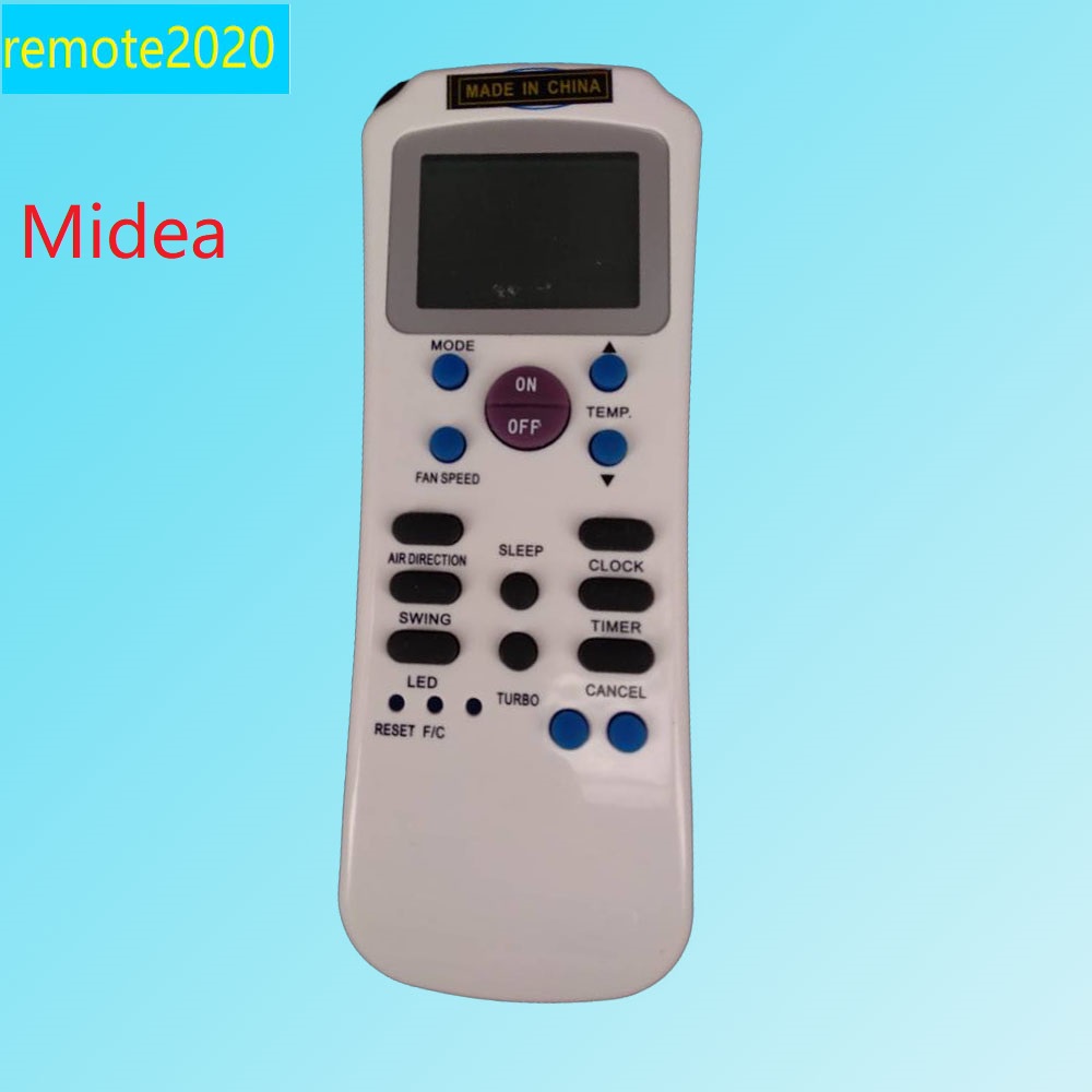 Midea air conditioner remote control Carrier Springer Split And ...