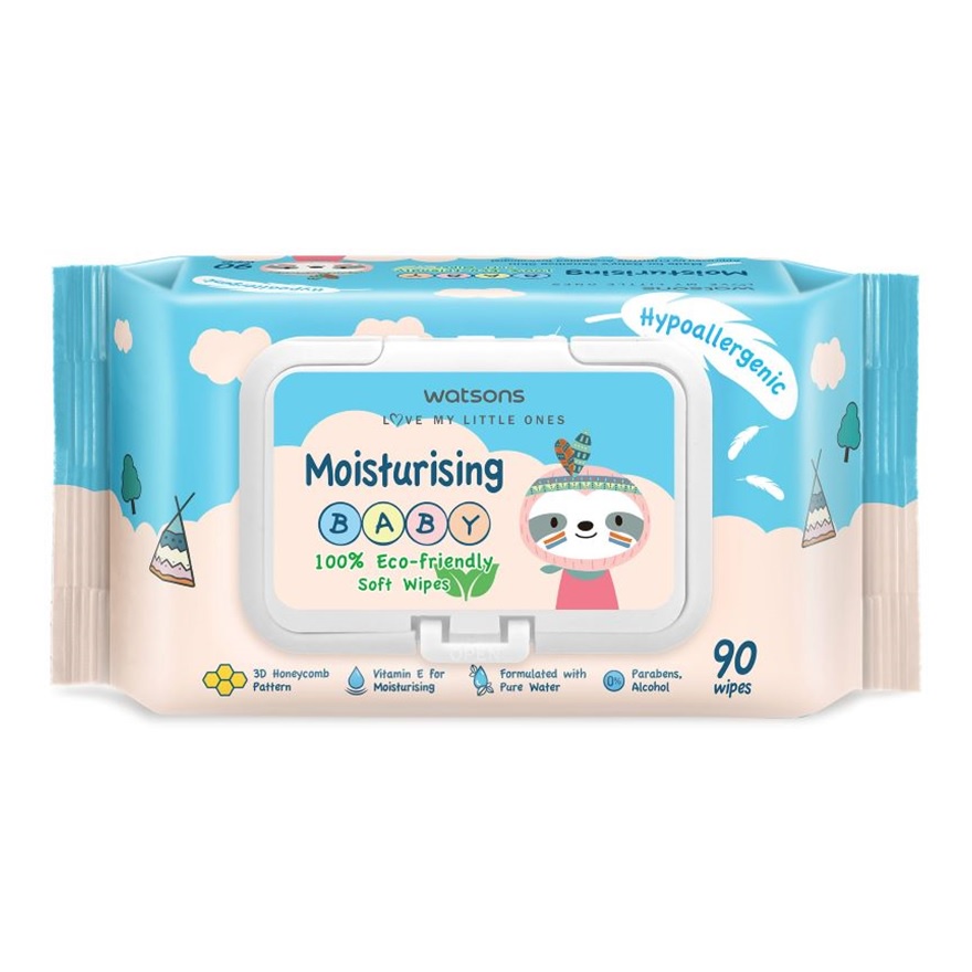 Moisturizing store baby wipes