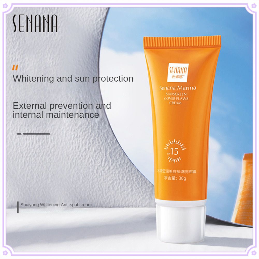 Sunscreen Instant Brightening Blemish Prevention Hydrating Cream For