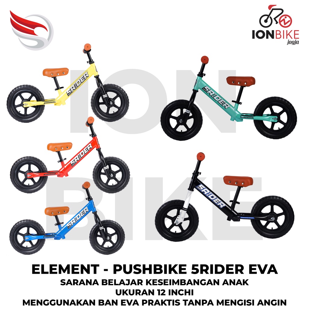 Push Bike Element 5Rider Eva Latest Balance Bike Pushbike Children's ...