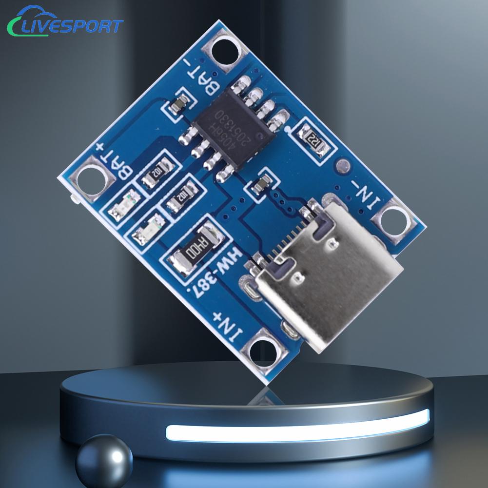 {Ready stock} TP4056 Battery Charger Board TypeC 18650 Lithium Battery