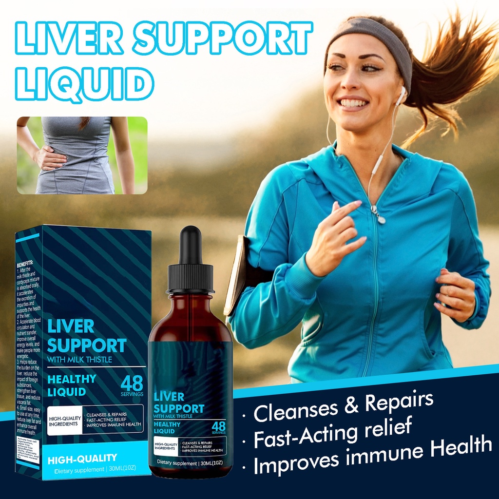 Liver Detox Liquid Improves Digestive Immunity Relieve Fatigue Prevent