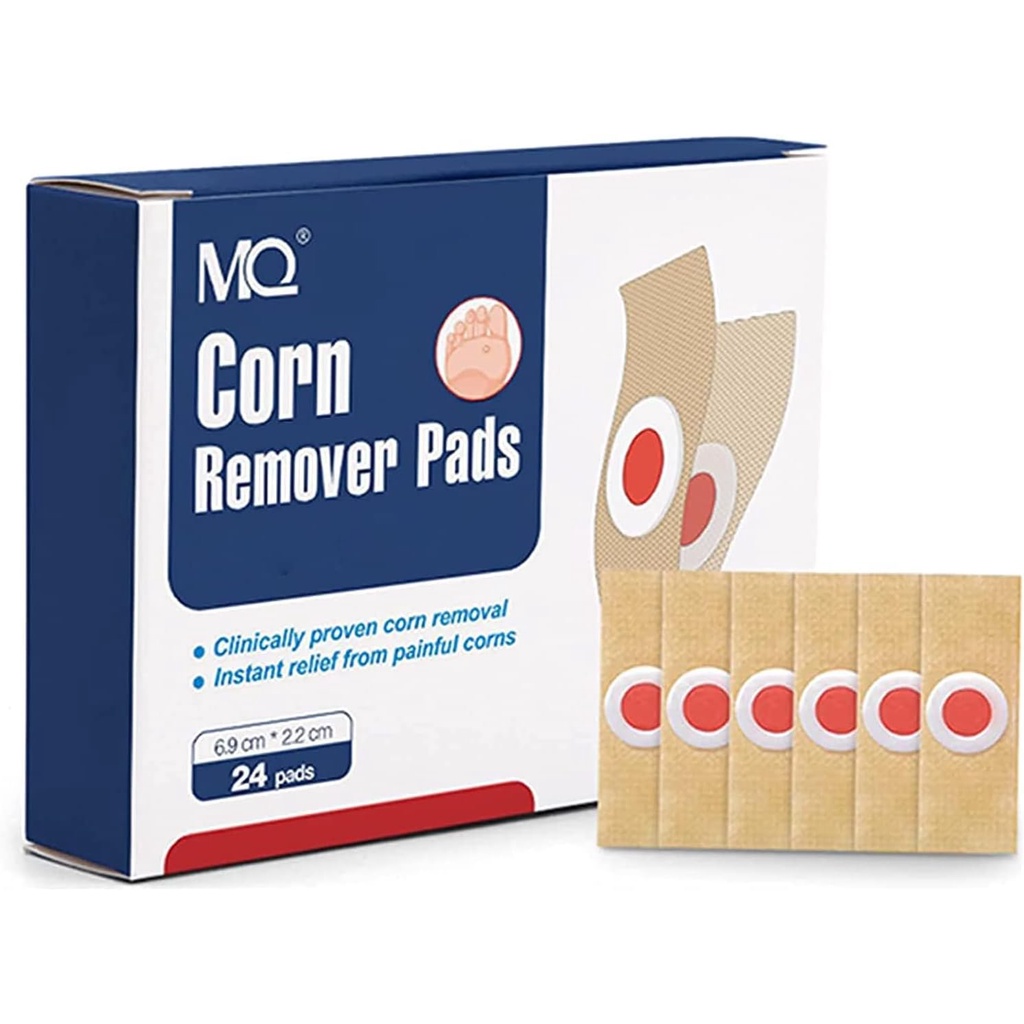 MQ Corn Remover Pads, 24pcs Wart Remover, Foot Corn Remover Patch, Corn ...