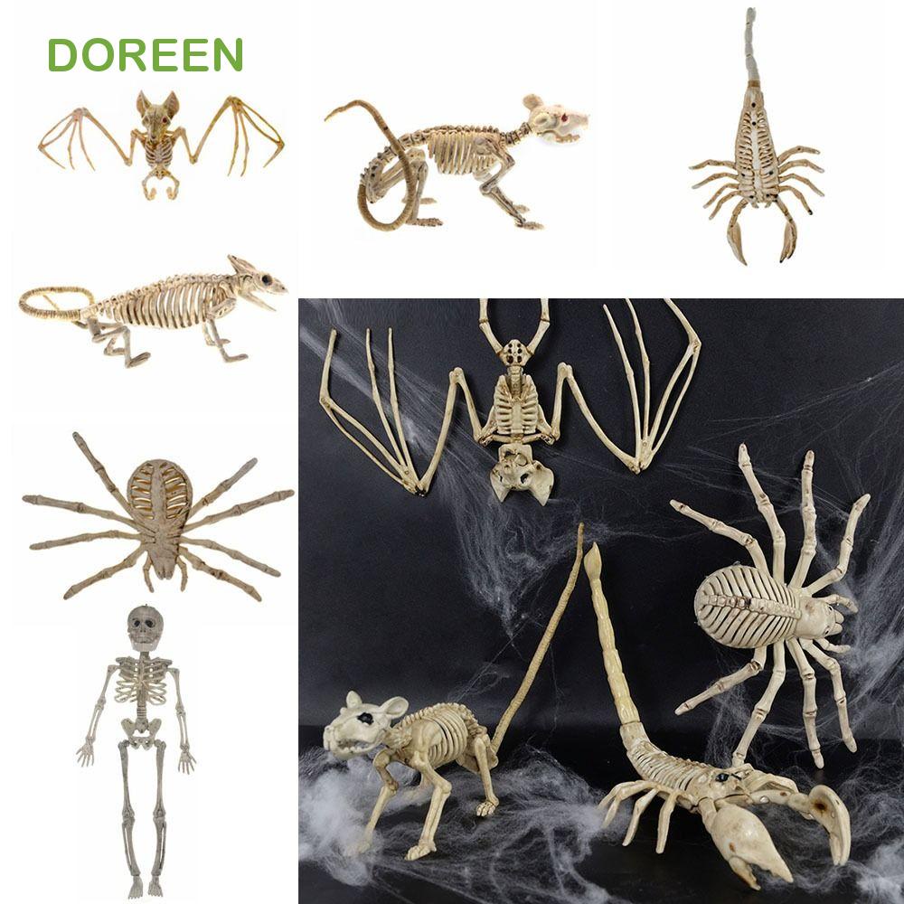 DOREEN Halloween Bats Skeleton, Bat Mouse Lizard Scorpion Scary