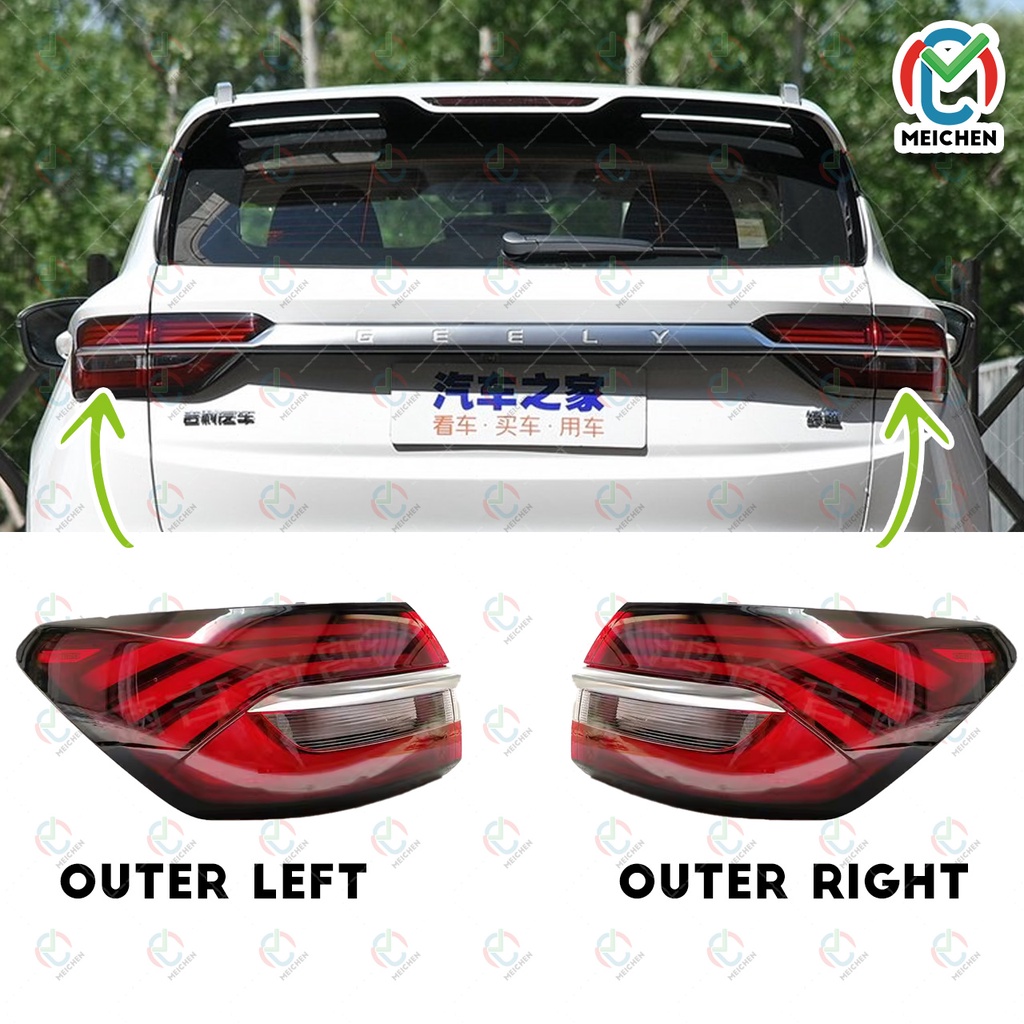 For Proton X50 2019-2022 Rear Taillight Brake Stop Light Lampu Belakang ...