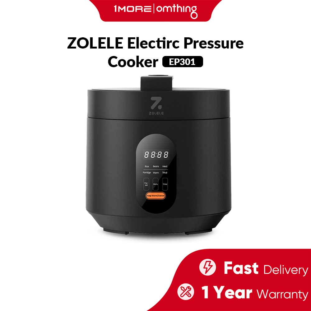 ZOLELE EP301 Electric Digital Pressure Cooker 3L IMD Panel ...