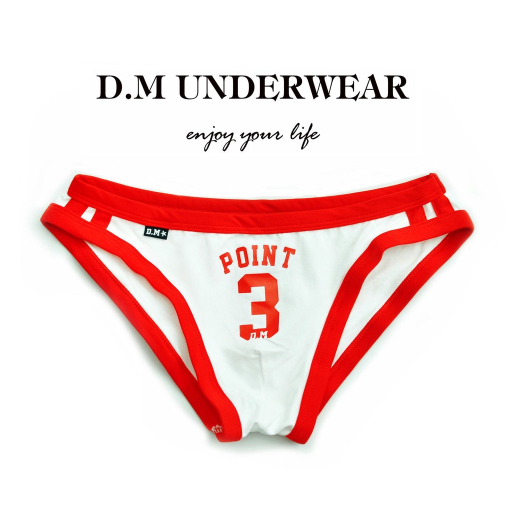 Raya 2024 Raya 2024 D M Men S Underwear Low Waist Sexy Fashion Trendy Letter Sports Cotton Small