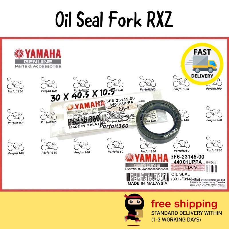 ( 30 x 40.5 x 10.5 ) 5F623145 RXZ Oil Seal Fork 100 HLY Shopee Malaysia
