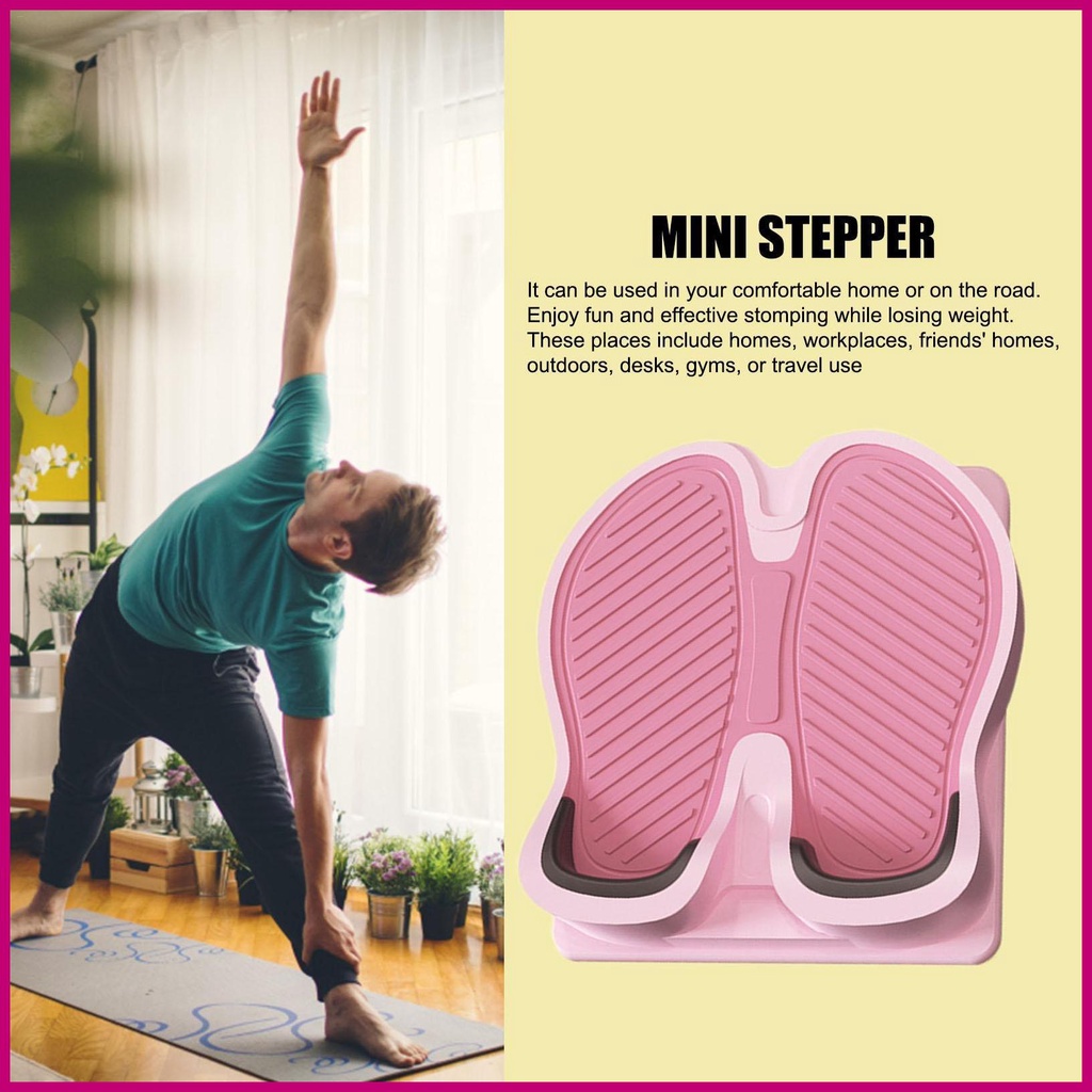 Steppers for Exercise Mini Foot Stepper Stair Portable Stair Stepping