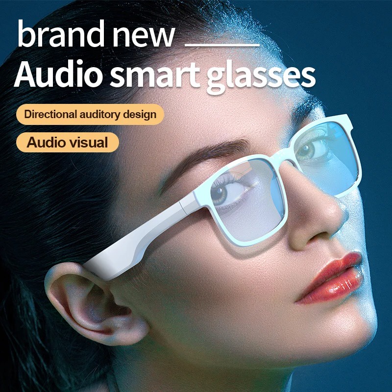 Bluetooth Headphones Smart Glasses Outdoor Sport Waterproof Ultralight ...