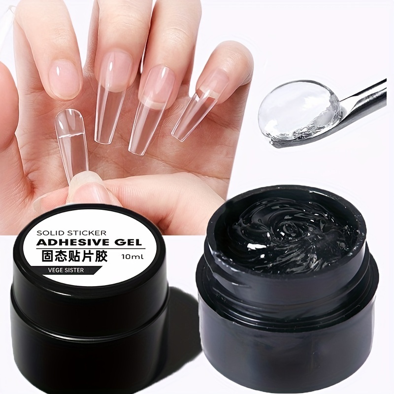 10ML Solid Nail Glue Super Sticky Adhesive Glue UV Gel Nail Art Quick ...