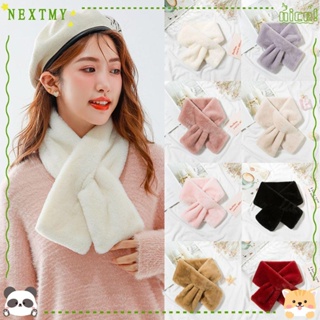 Rex Rabbit Fur Scarf Women's Winter Fur Scarf Thickened Warm Double Ball  Plush Scarves Casual Female Outdoor Neck Warmer Collar - AliExpress