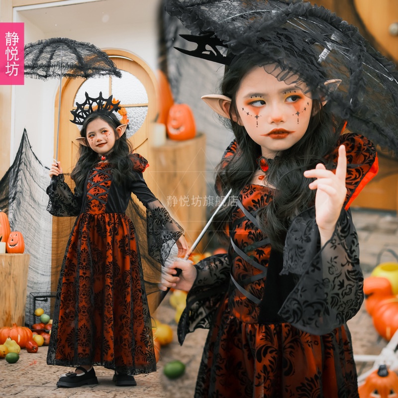[Do Leimi] Ready Stock Halloween New Style Wizard Magician Dress Girl