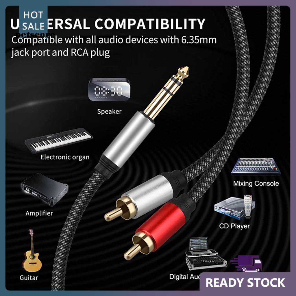 QCA Audio Cable Professional Flexible Plug And Play Detailed Bending