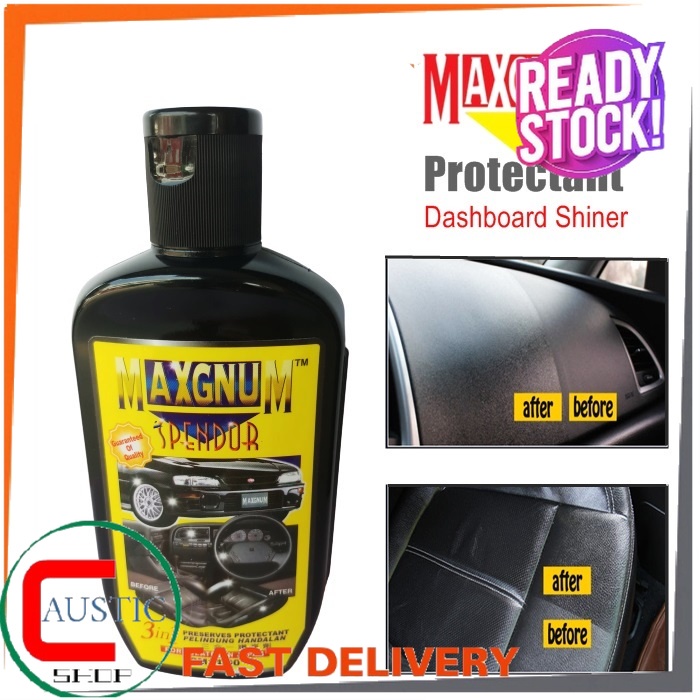 MAXGNUM Pengilat Dashboard Bahagian Dalam Kereta Barangan Kulit