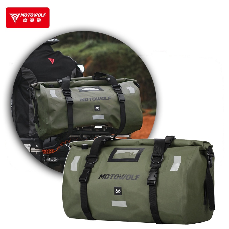 Motorcycle Luggage Handbag SADDLE Bag Riding Waterproof Travel Dry
