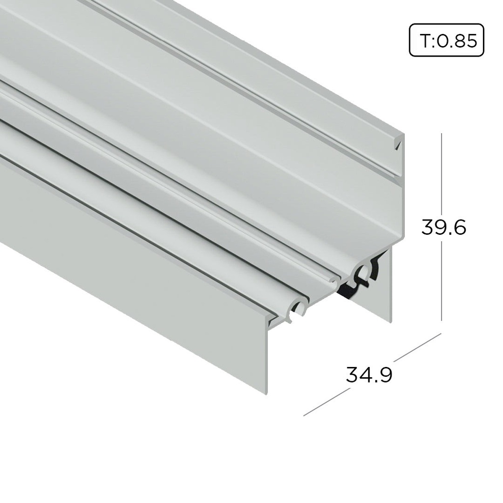 Aluminium Extrusion Outer Frame (Economy Casement Window) Profile ...