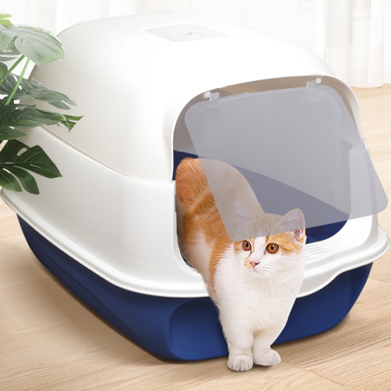 Frisco hooded clearance cat litter box