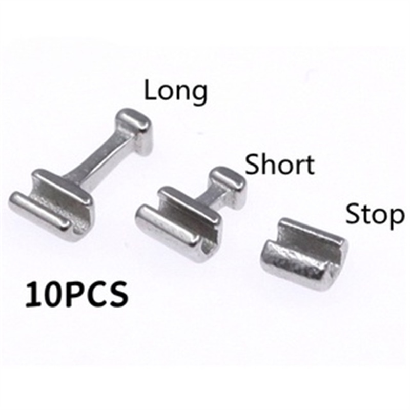 Crochets Orthodontiques En Acier Inoxydable à Pincer - Lot De 10 Pièces - Pour Traitements Dentaires