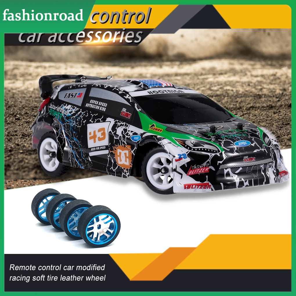 Pack of 4 1/28 Remote Control Cars Racing Tire Metal Wheels Rims Tires Shopee Malaysia