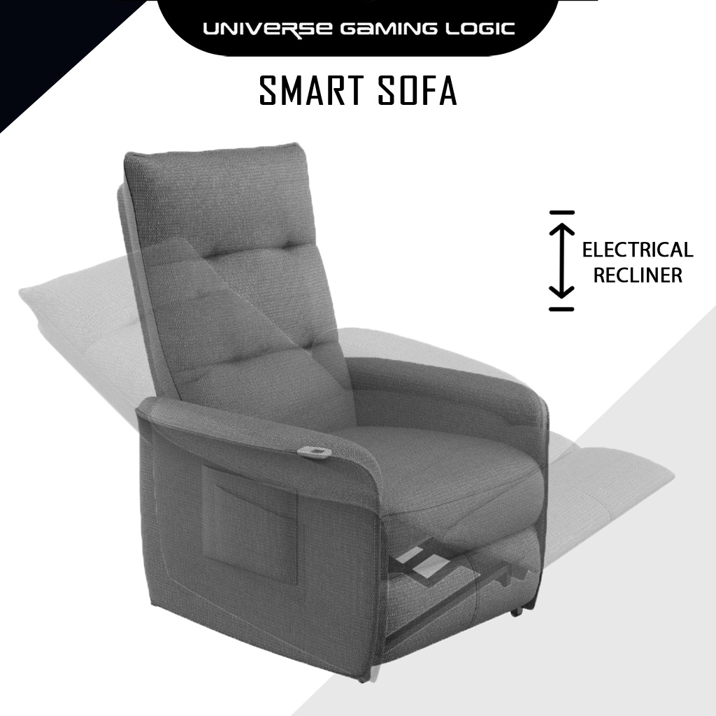 UGL Smart Sofa/ Electric sofa/ergonomic sofa/1seater single sofa/170