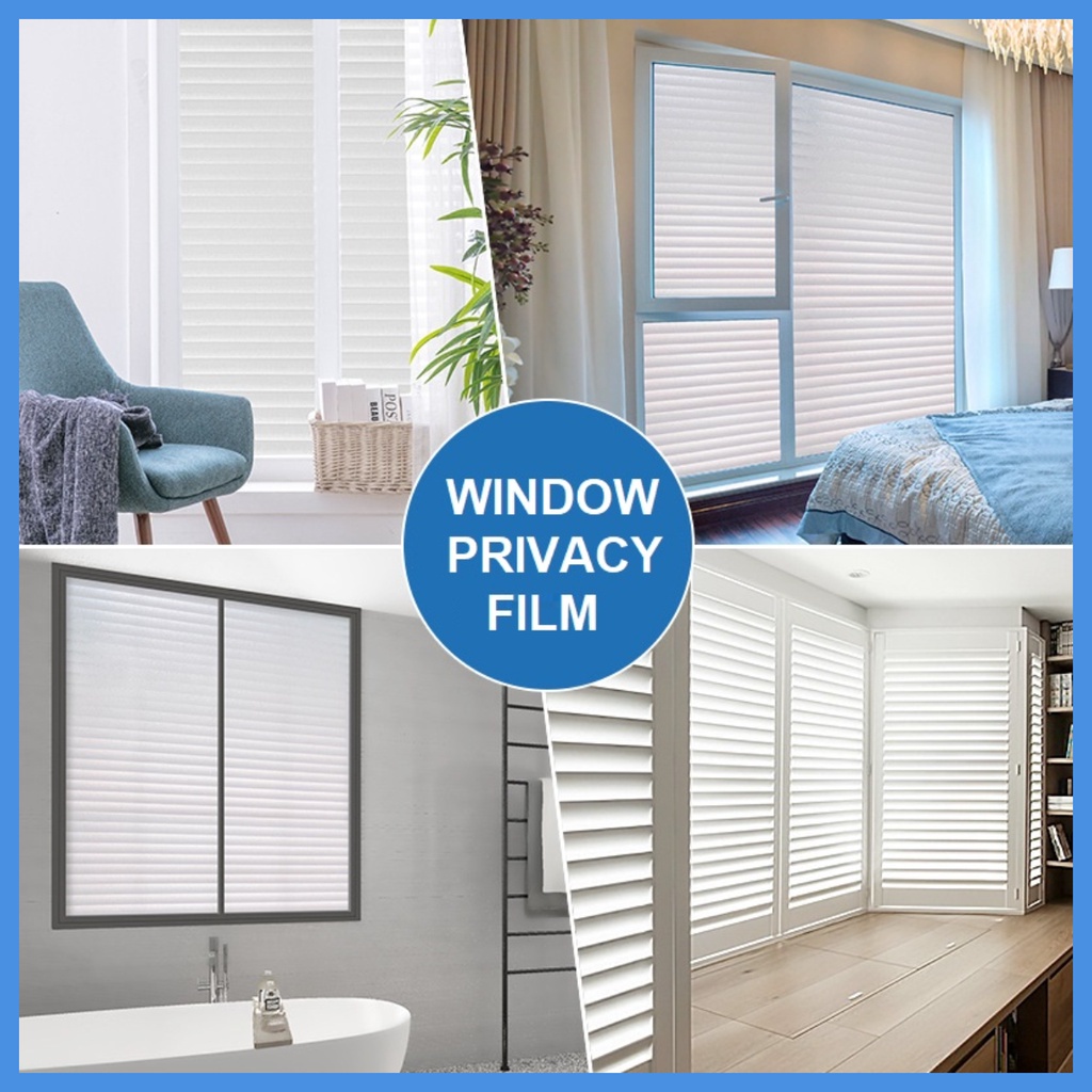 Electrostatic Opaque Glass Window Privacy Film Office Bathroom Toilet ...