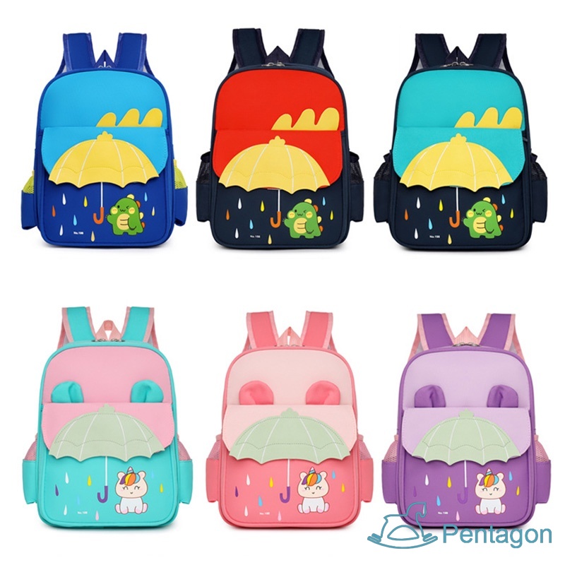 Summer New Spot Kindergarten School Bag Colorful Transparent Laser Cute Cartoon Rabbit Children Backpack