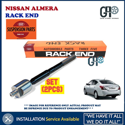 NISSAN ALMERA-100% ORIGINAL SANKEI 555 JAPAN RACK END-SR-N330 | Shopee ...