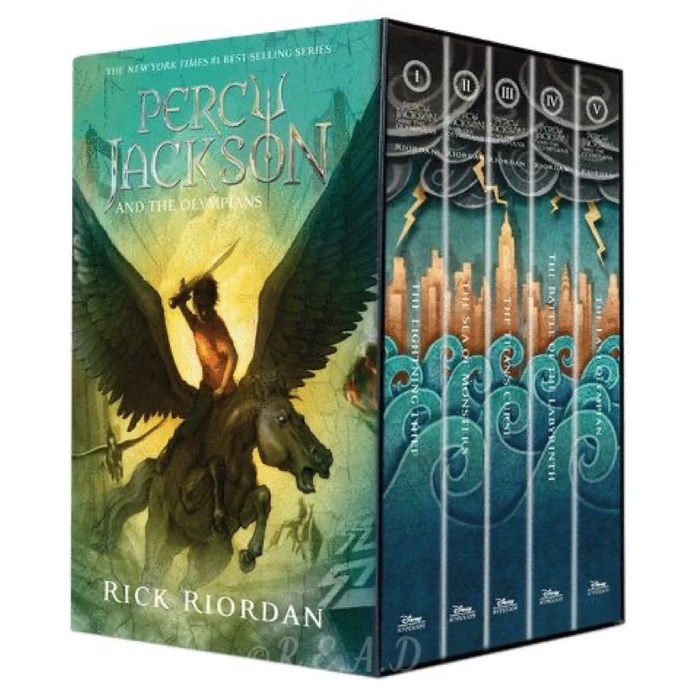 Percy Jackson and the Olympians Box Set (97811484707234) - Rick Riordan ...