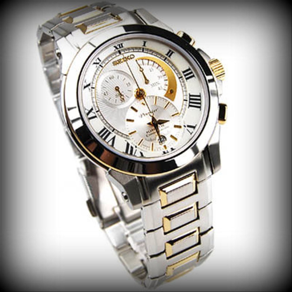 Seiko hot sale premier chronograph