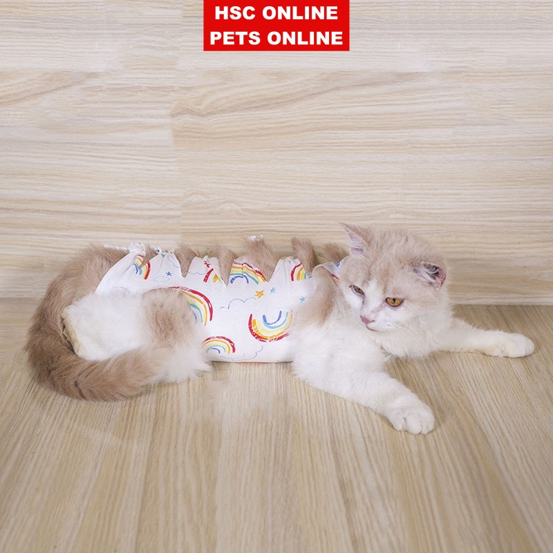 Pet Cat Dog Puppy Kitten Surgery Recovery Female Anti Lick Cloth Neuter