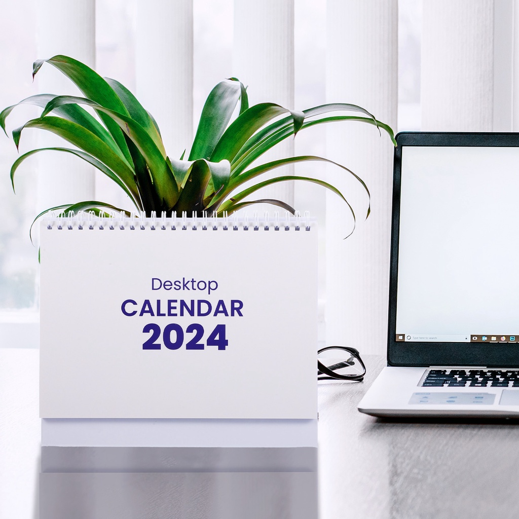 Office Monthly Calendar Calendars Desk Standing 2024 Tent To Do List
