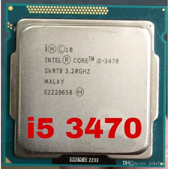 Cpu core i5 2400; i5 3470 peels the main board and runs extremely ...