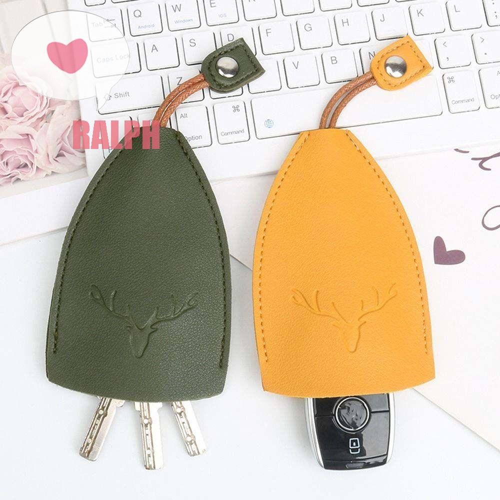 RALPH Pull Type Key Bag Cute Men Sweet Attract Luck Deer Antler Cartoon