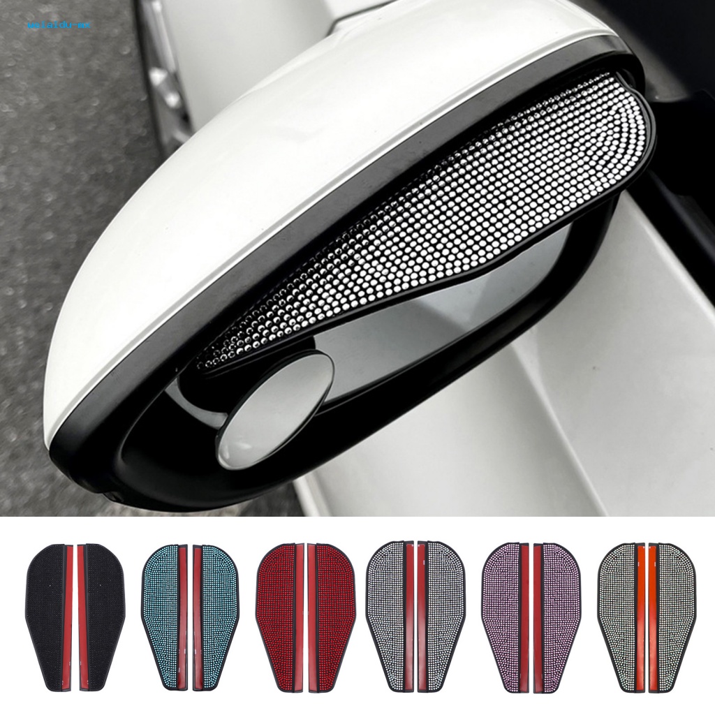 weiaidu Rear View Mirror Rain Guard Allweather Rearview Mirror