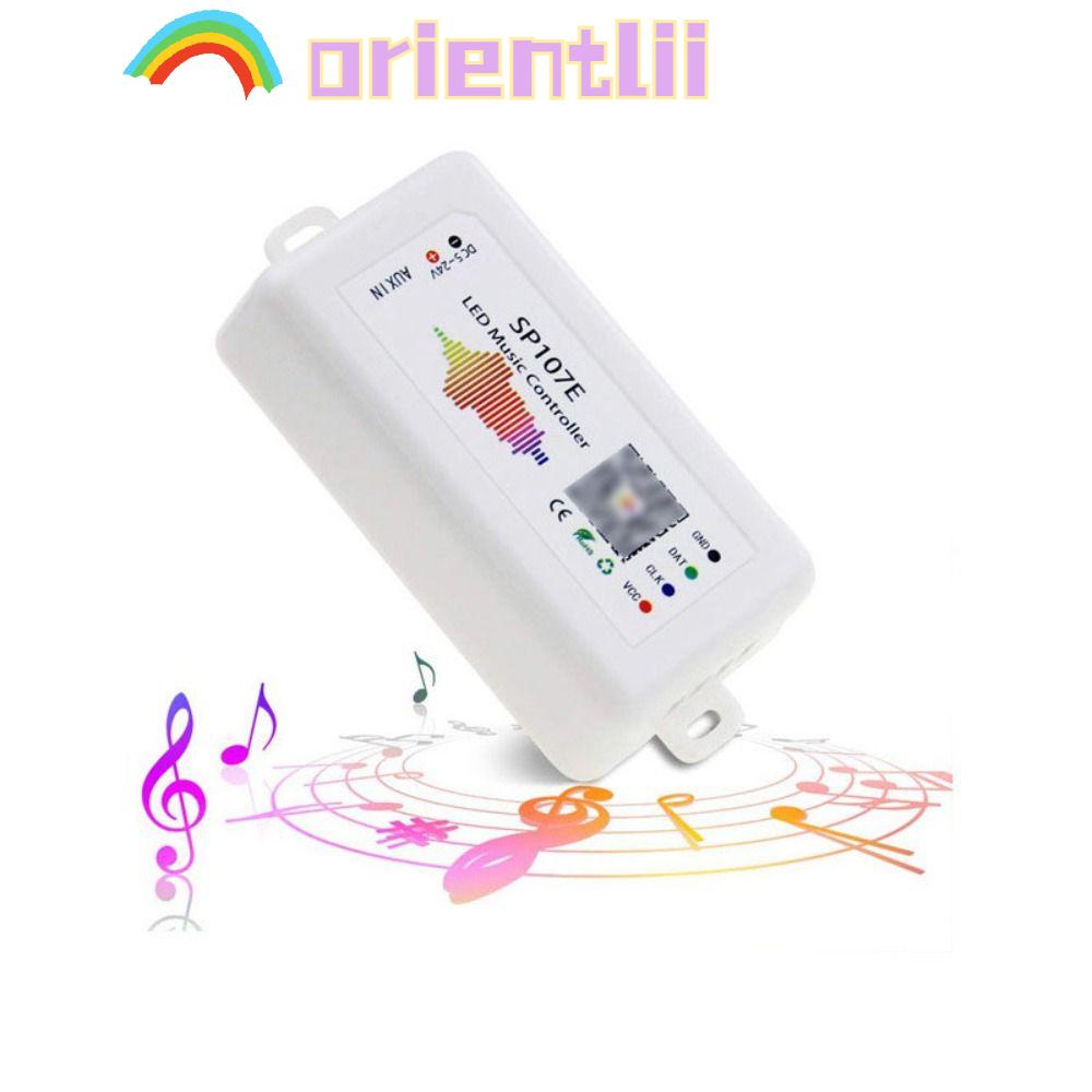 ORIENTLIIY Smart Led Controller, SPI SP107E LED Music Controller, DC5