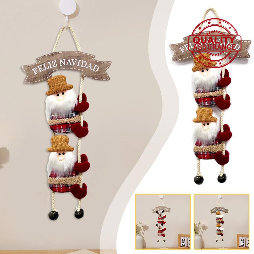 Christmas Tree Climbing Rope Hanging Ornaments Hanging Christmas Sign ...