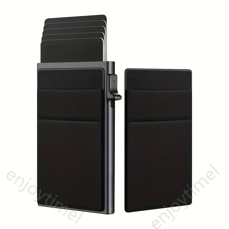 Rfid Credit Card Holder Wallet Metal Thin Slim Bank Card Case Men Women ...