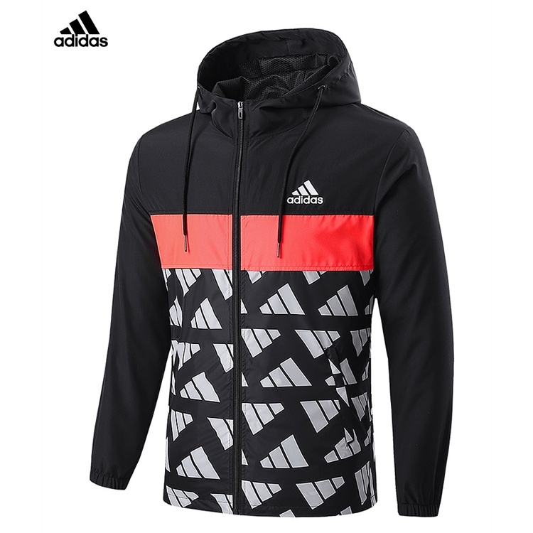 Adidas 100 Original Clover Men's Fashion Print Cycling Hooded