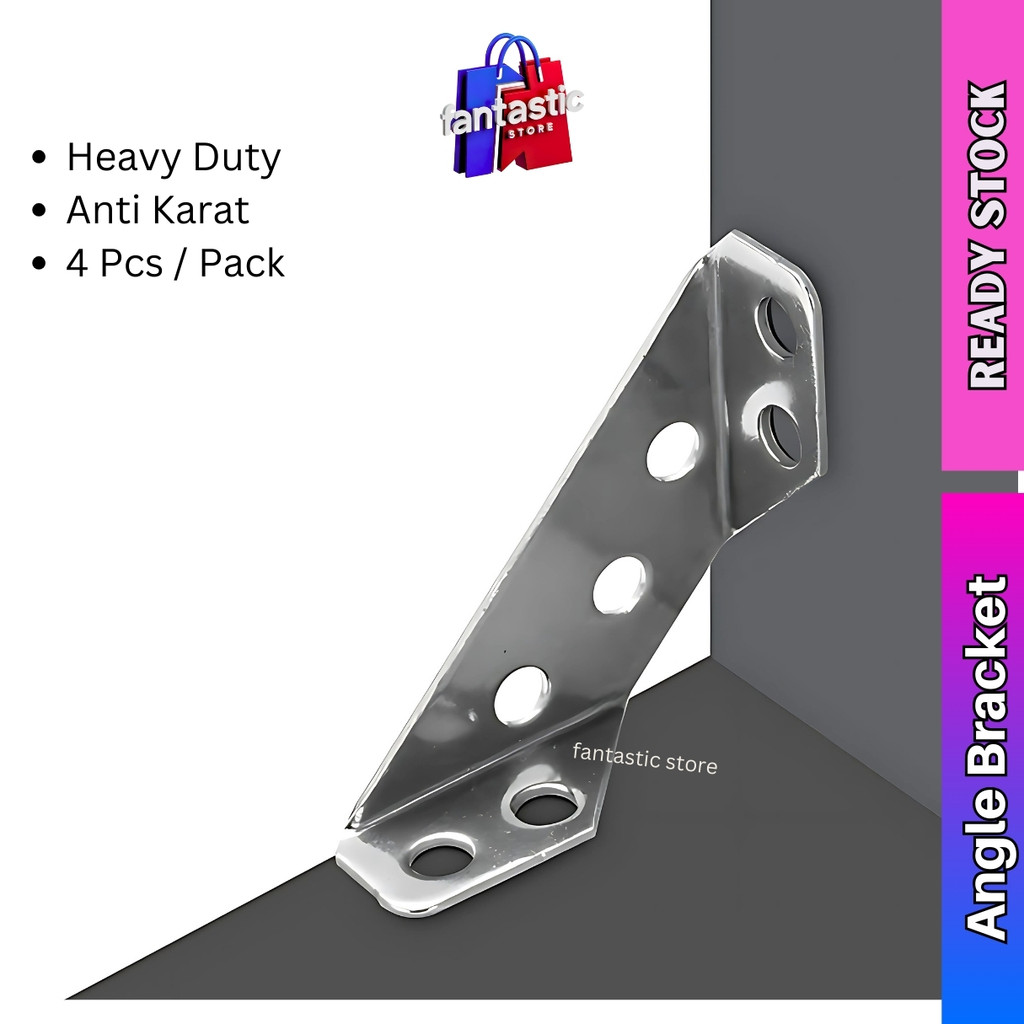 Angle Corner Bracket L Bracket Angle Shape Shelf Furniture Accessories ...