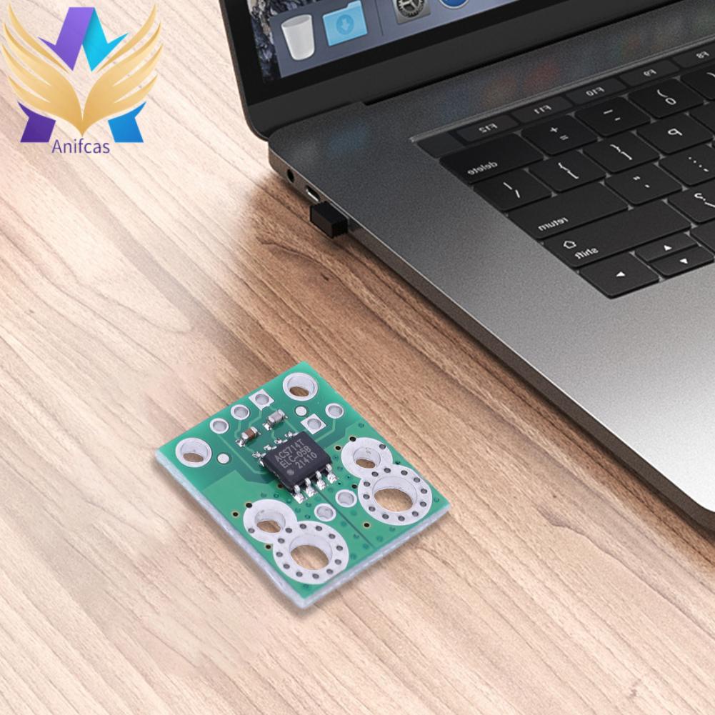 [Anifcas.my] ACS714 Hall Current Sensor Carrier Module 5V 5A Resistance Capacitor for Arduino