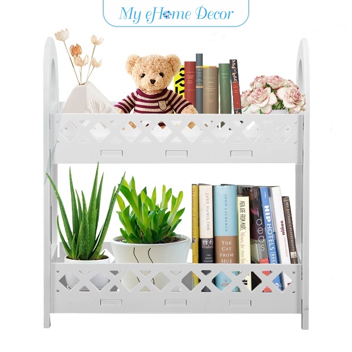 Simple tabletop organizer storage rack waterproof kitchen rack living